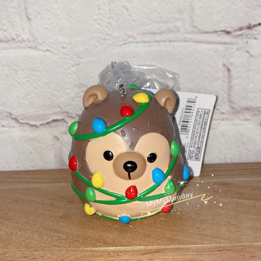 Squishmallow Christmas Ornament Hans the Hedgehog